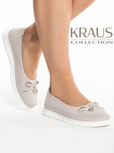 Балетки Kraus Collection бежевый