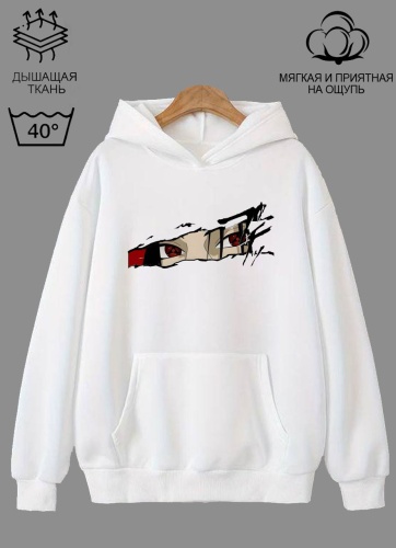 Худи Qazahi brand белый