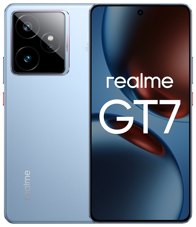 Смартфон Realme GT7 5G 12 ГБ/256 ГБ голубой