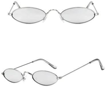 BOGEMA RETRO MIRROR SILVER овальные зеркальные