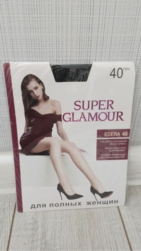 Колготки Super Glamour черный
