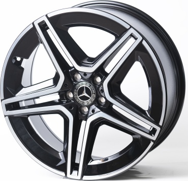 Kipardo H3067F 11x21/5x112 D66.5 ET42 4 диска черный, серебристый