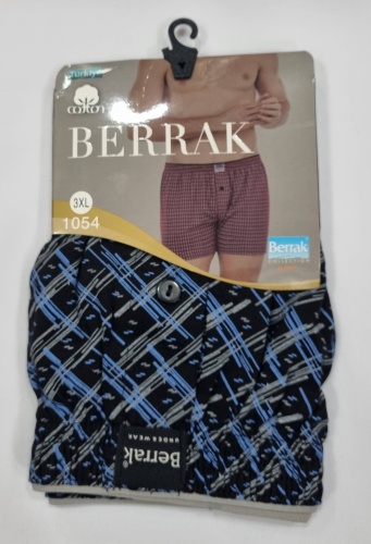 Боксеры, шорты Berrak черный, синий