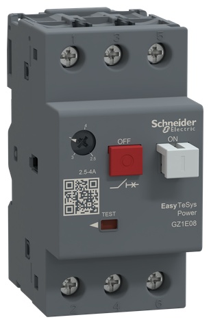 Schneider Electric автоматический выключатель 3P 2.5 A, 4 A, 100 кА, 690 В