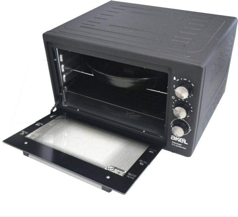 Микроволновая печь Akel AF440 черный, серый