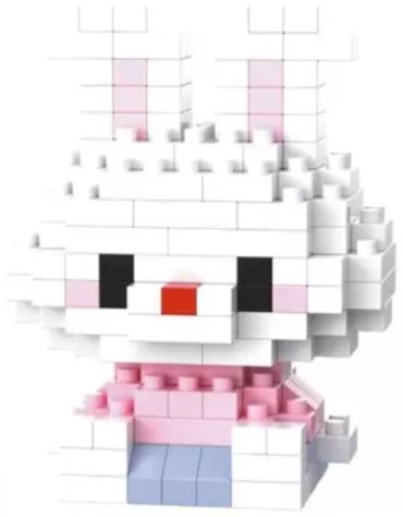 Конструктор Bricks Зайчик A33, деталей 153 шт