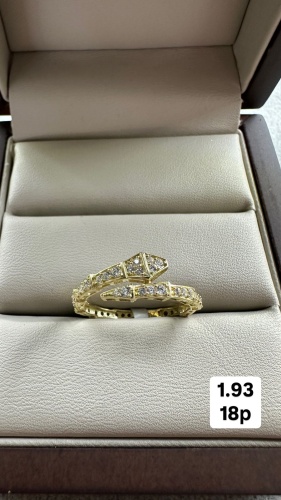 Italian Gold Италия Nayat-Gold размер 18 вес 1.93 г золото, фианит