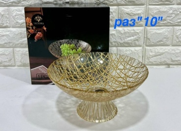 Victoria фруктовница S2059 круглая 1 шт