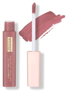 Zeena Liquid Matte Tattoo Lipstck жидкая помада 020