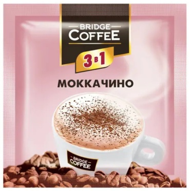 Кофе растворимый Bridge Coffee Моккачино порошковый 20 г