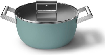 Кастрюля 5.2 л, Smeg CSF2412EGM алюминий