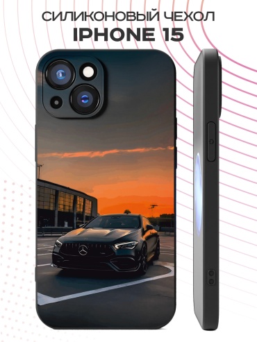 Чехол для Apple iPhone 15 рисунок