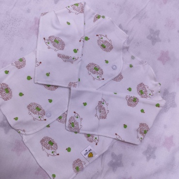 Распашонка INH_KIDS бежевый, оранжевый