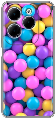 Чехол 100gadgets для Infinix HOT 40 многоцветный