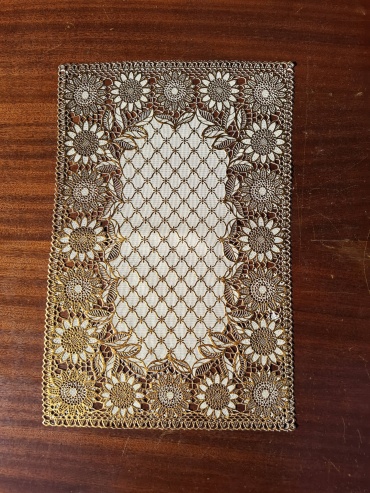 Салфетка 1st Home Linen 45x30 см, ПВХ, 1 шт