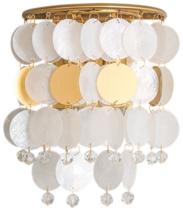 Бра настенный, накладной Arte Lamp E14, белый, бронза