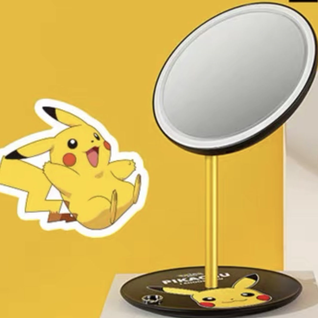 Pikachu зеркало настольное косметическое 091682600 29.8х17 см