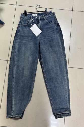 Джинсы джинсы-мом Denim синий, голубой