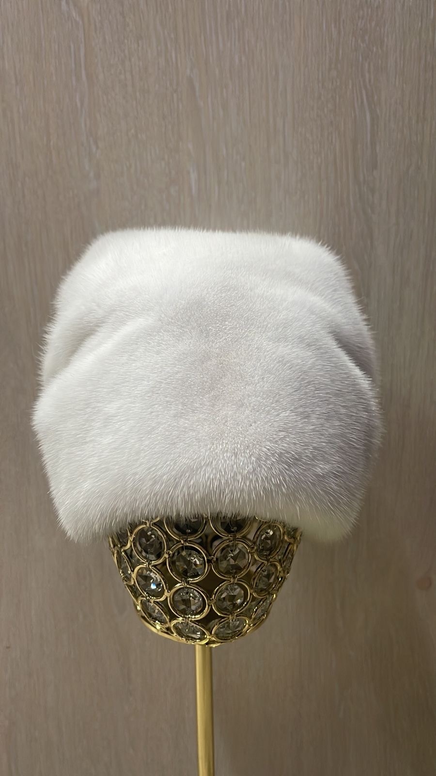 Шапка SemiFur размер 55, 56, 57, 58, белый
