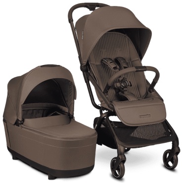 Коляска универсальная 2 в 1 Easywalker Rockey S, коричневый