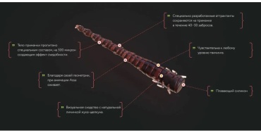 Мягкая приманка Ojas Assa 63# Orange, Рыбный микс 12 шт 63 мм Оранжевый