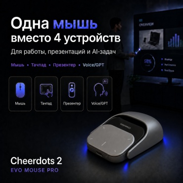 Arbeee Cheerdots 2 EVO MOUSE PRO серый