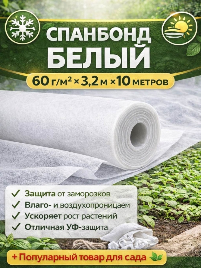 Укрывной материал 60, нетканый материал