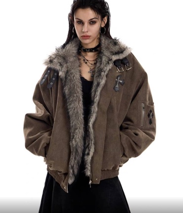 Парка FASHION коричневый