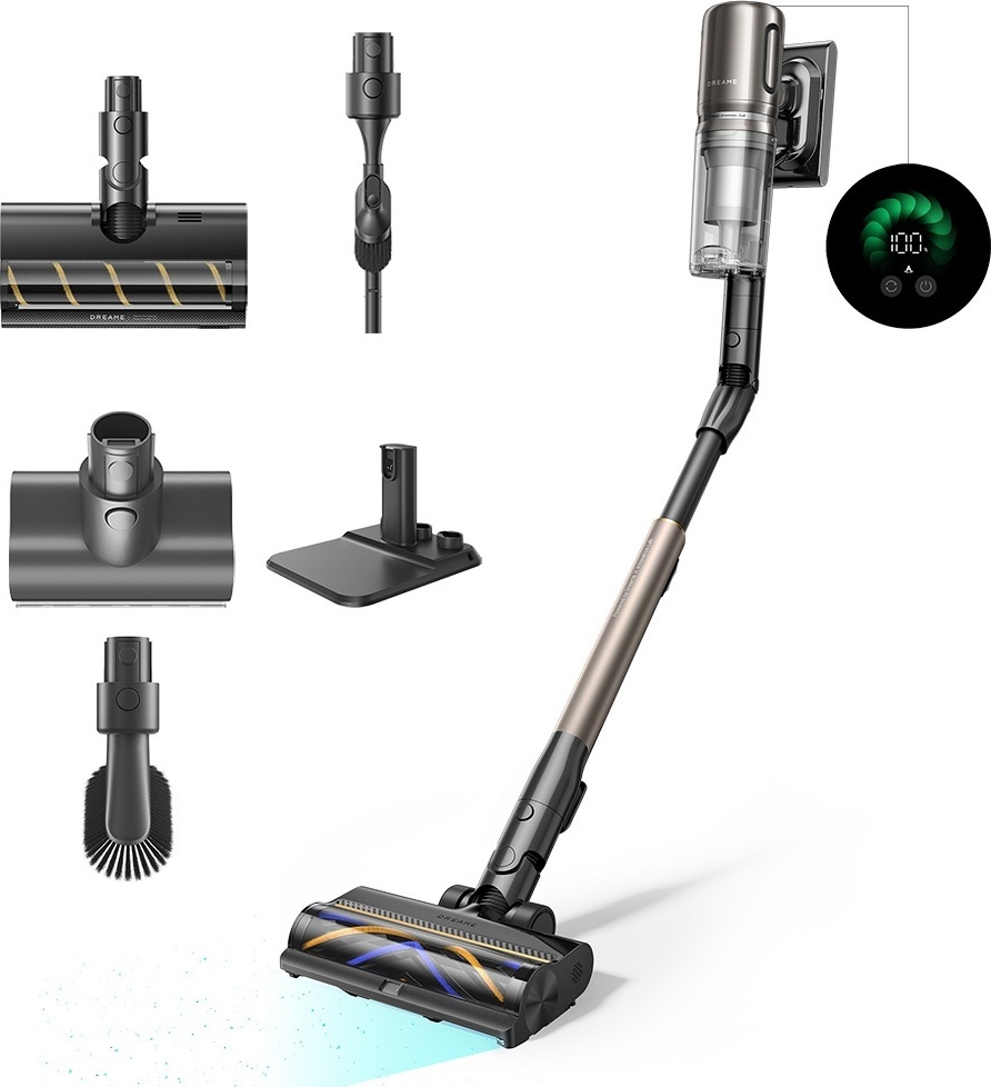 Пылесос DREAME Cordless Vacuum Cleaner Z40 Tangle Cut Flex черный
