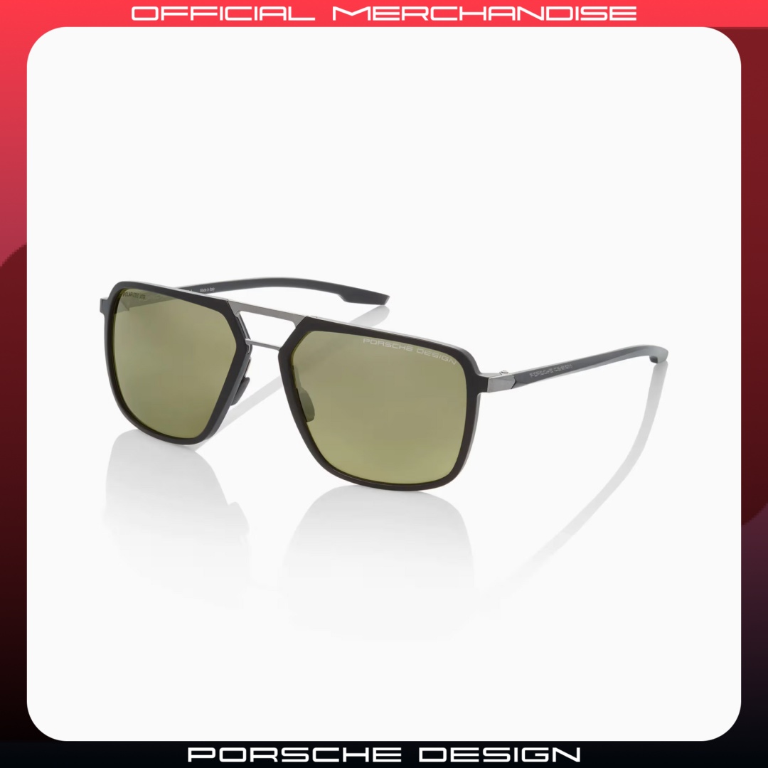 Porsche Design солнцезащитные очки квадратные поляризованные
