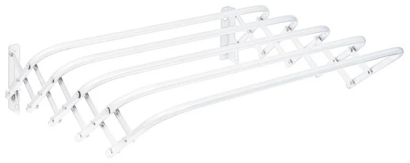 Сушилка настенная Nika 120x45x18.5 см, кол-во уровней: 34, сталь