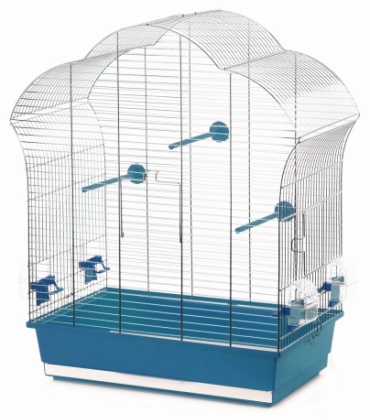 Клетка Inter-Zoo металл, пластик 60x34x71 см