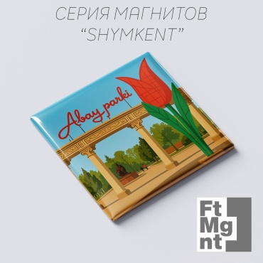 FtMgnt магнит-сувенир Шымкент08 1 шт