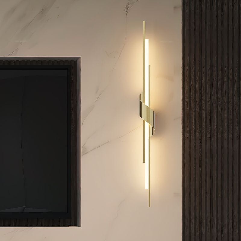 Бра настенный Сталкер LED, золотистый