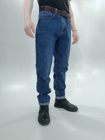 Джинсы бананы JEANS-OFF-KA синий