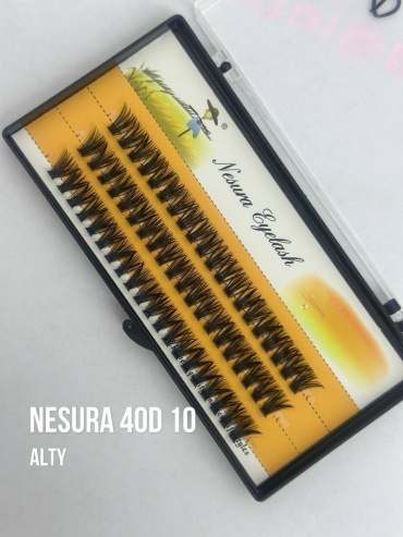NESURA пучковые C 0.40 мм черный 10 мм