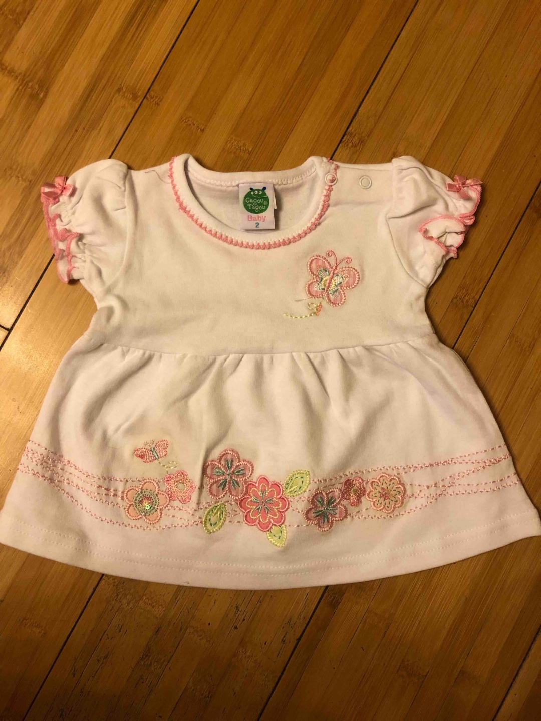 Повседневное платье Baby белый