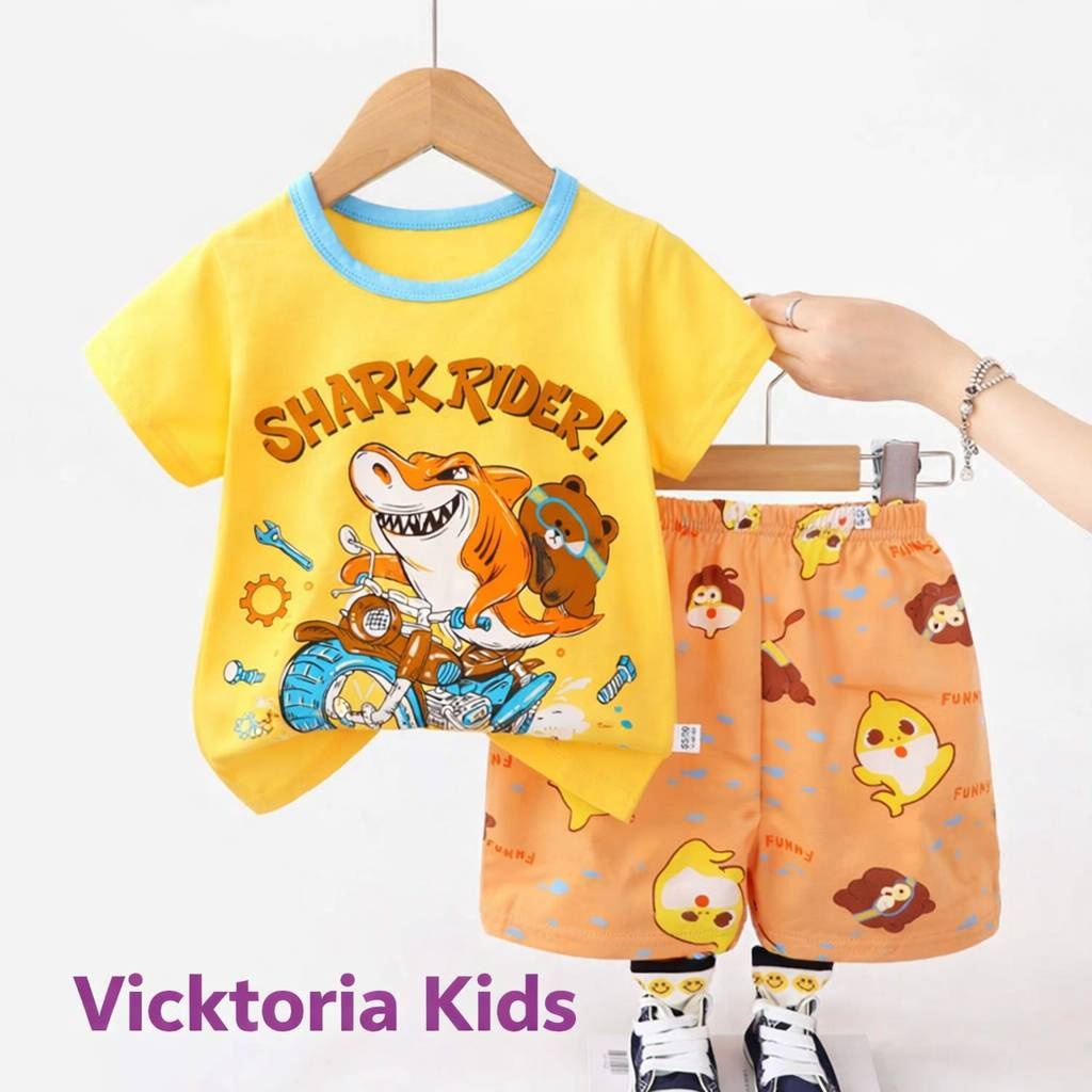 Пижама Vicktoria Kids желтый