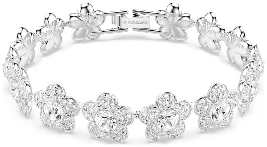 Swarovski длина 18 см бижутерный сплав, кристаллы Swarovski