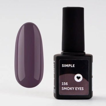 Milk гель-лак Simple 156 Smoky Eyes глянцевое 9 мл