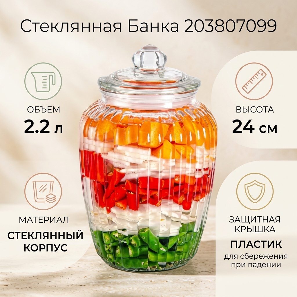 Банка 203807099, стекло
