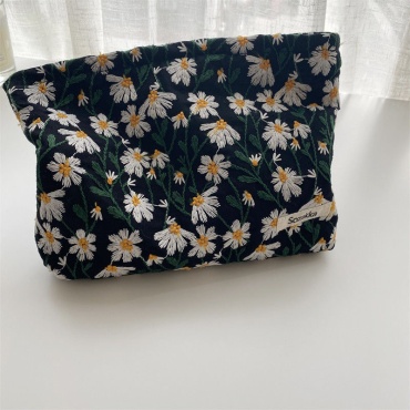 Косметичка текстиль черный 18X25 см