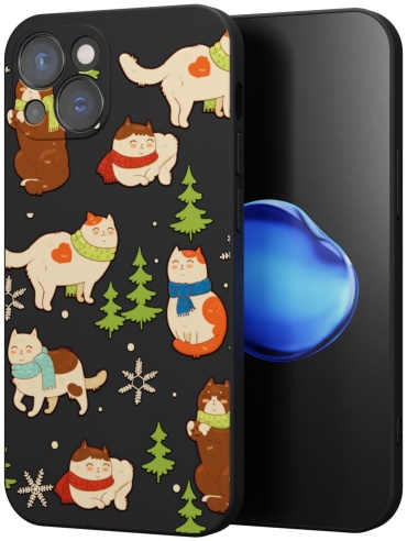 Чехол Mcover для Apple iPhone 13 рисунок
