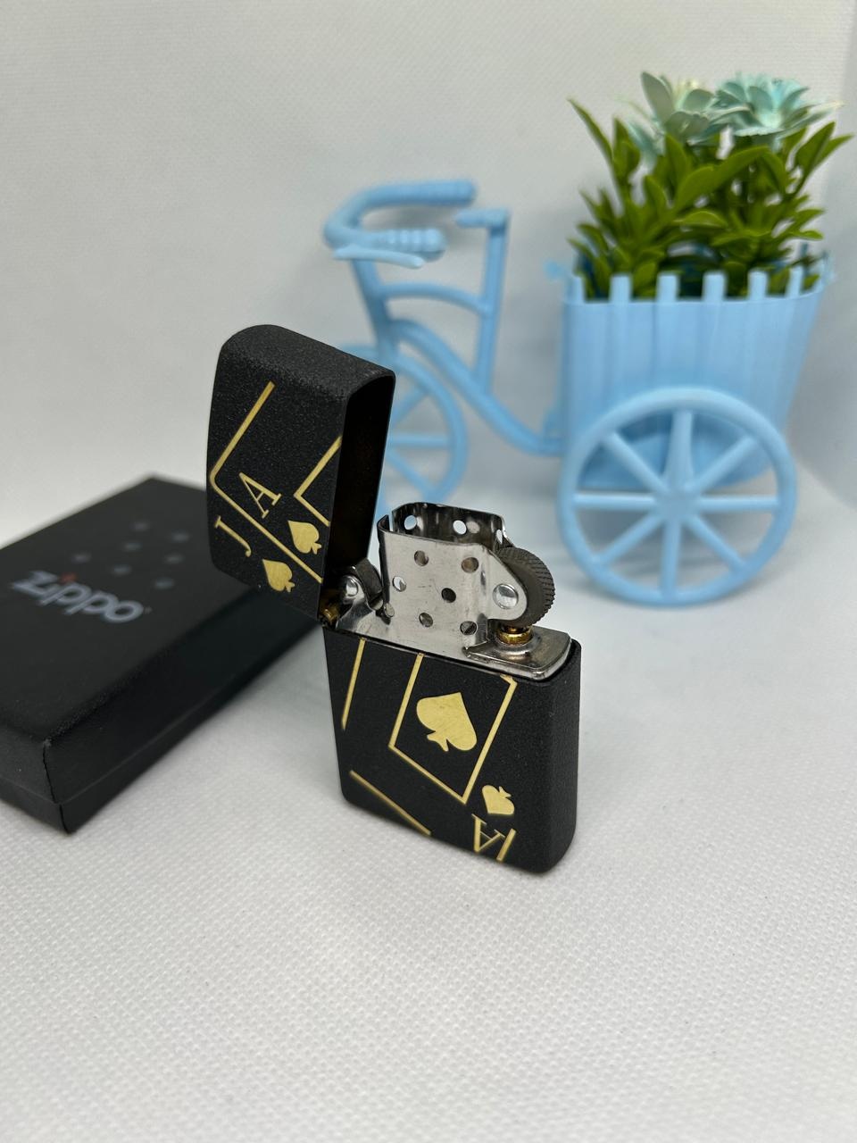 Zippo бензиновая зажигалка 1210202ZIP, металлический сплав