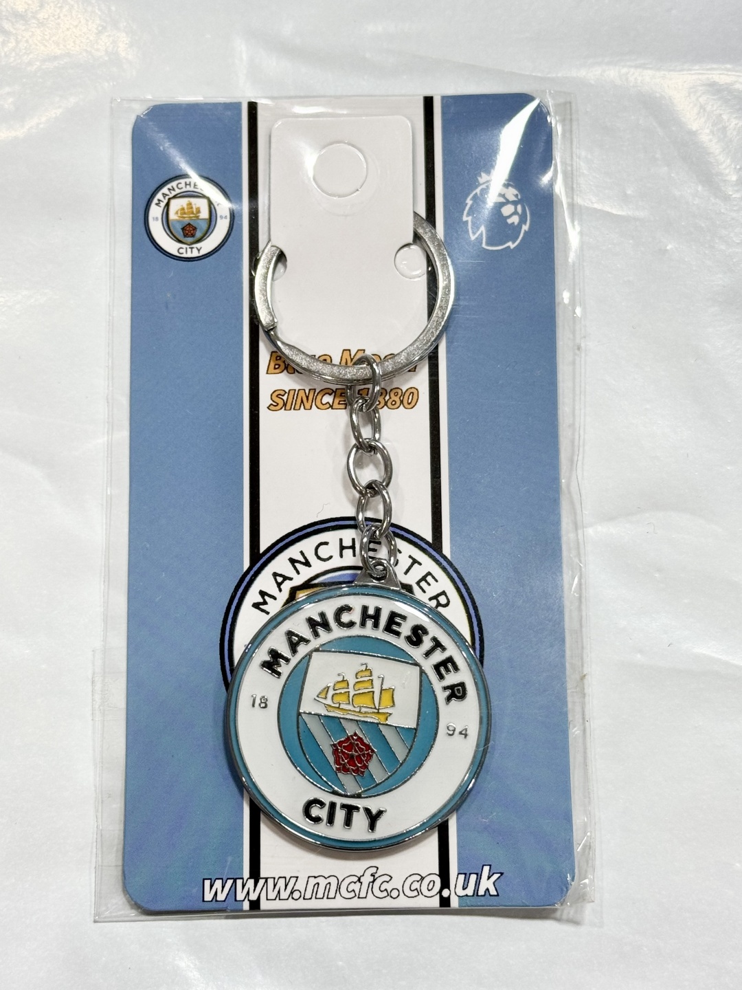 Брелок Manchester City 3-4см металл 1 шт