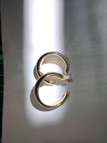 Серьги Jewelry пластик, без вставок
