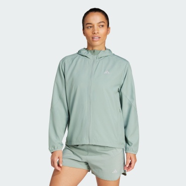 Ветровка adidas RUN IT JACKET зеленый