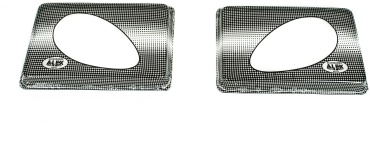Дельта-Авто ZF-00005 для Lada 1111 Ока 1987-2008 черный