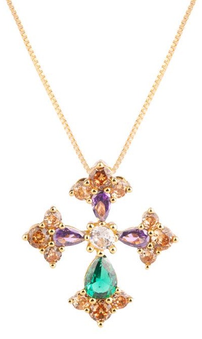 Rebecca длина 45 см бронза, кристаллы Swarovski