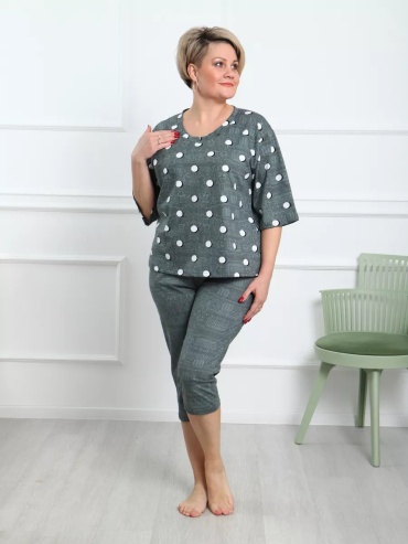 Повседневный костюм Lidy Fashion зеленый